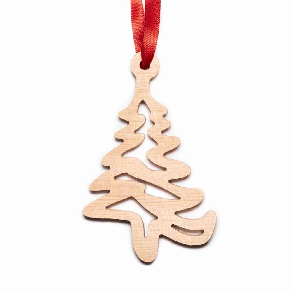 Weihnachtliche Deko- Weihnachtsbaum aus Zirbenholz