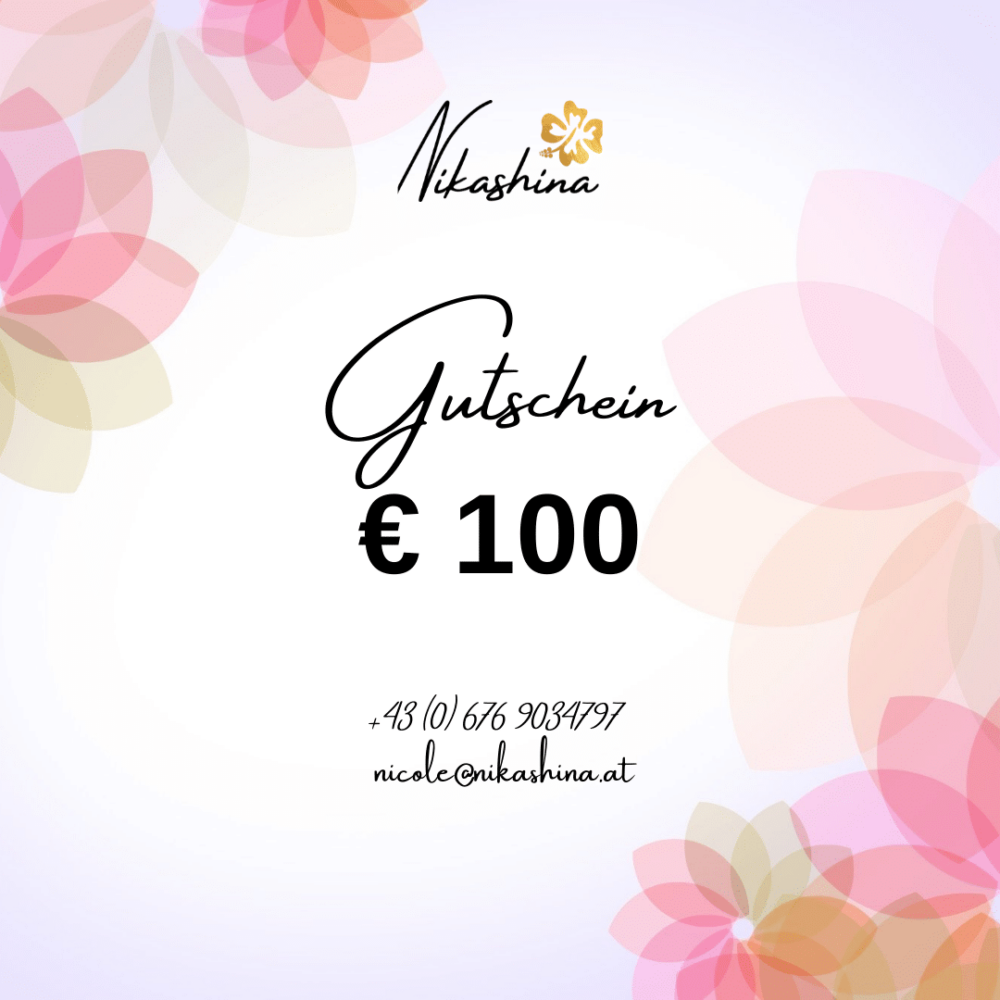 Gutschein im Wert von €100,00