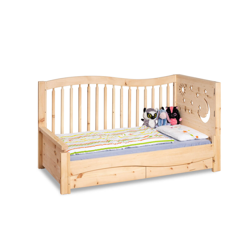 Kinderbett Superstar 5 in 1 aus Zirbenholz - Image 2