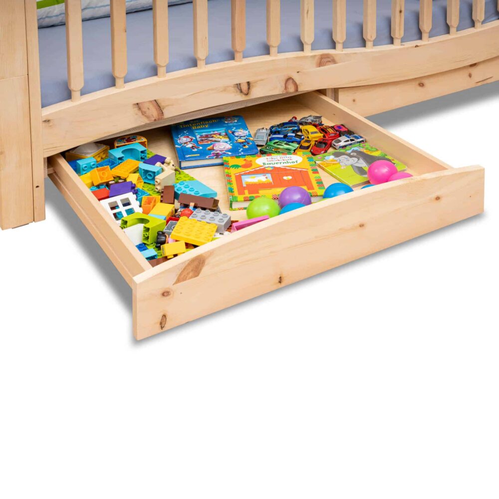 Kinderbett Superstar 5 in 1 aus Zirbenholz - Image 3