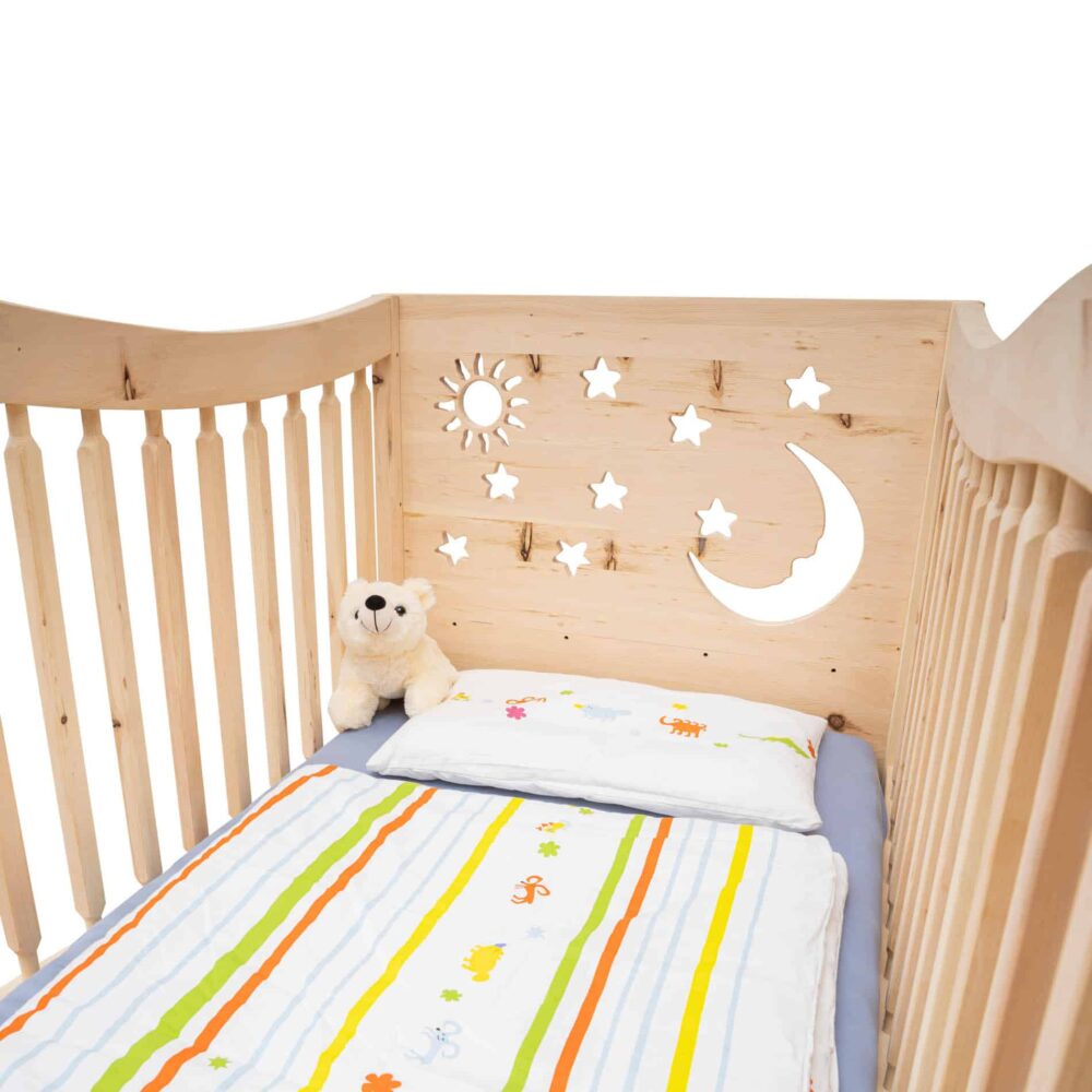 Kinderbett Superstar 5 in 1 aus Zirbenholz - Image 5
