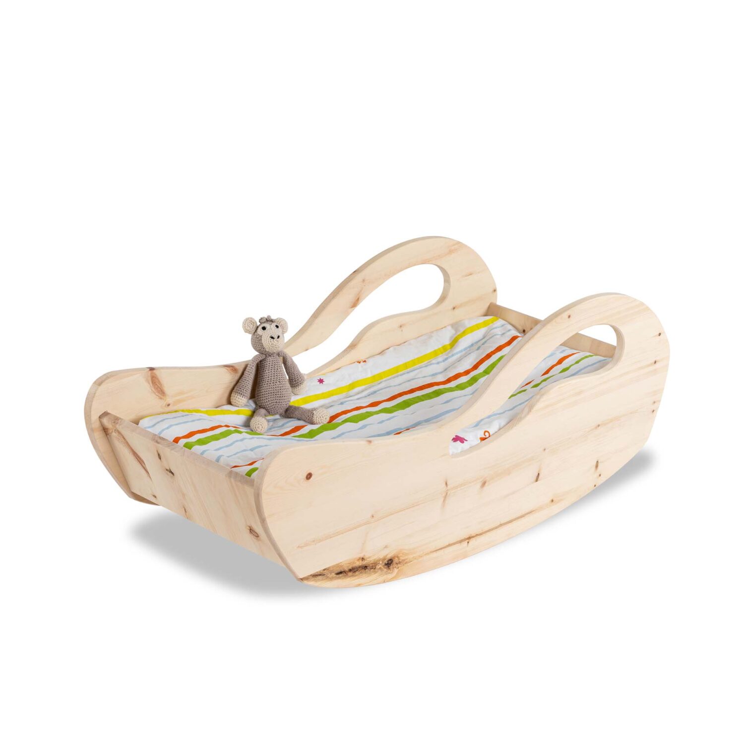 Babywiege Julia aus Zirbenholz - Image 4